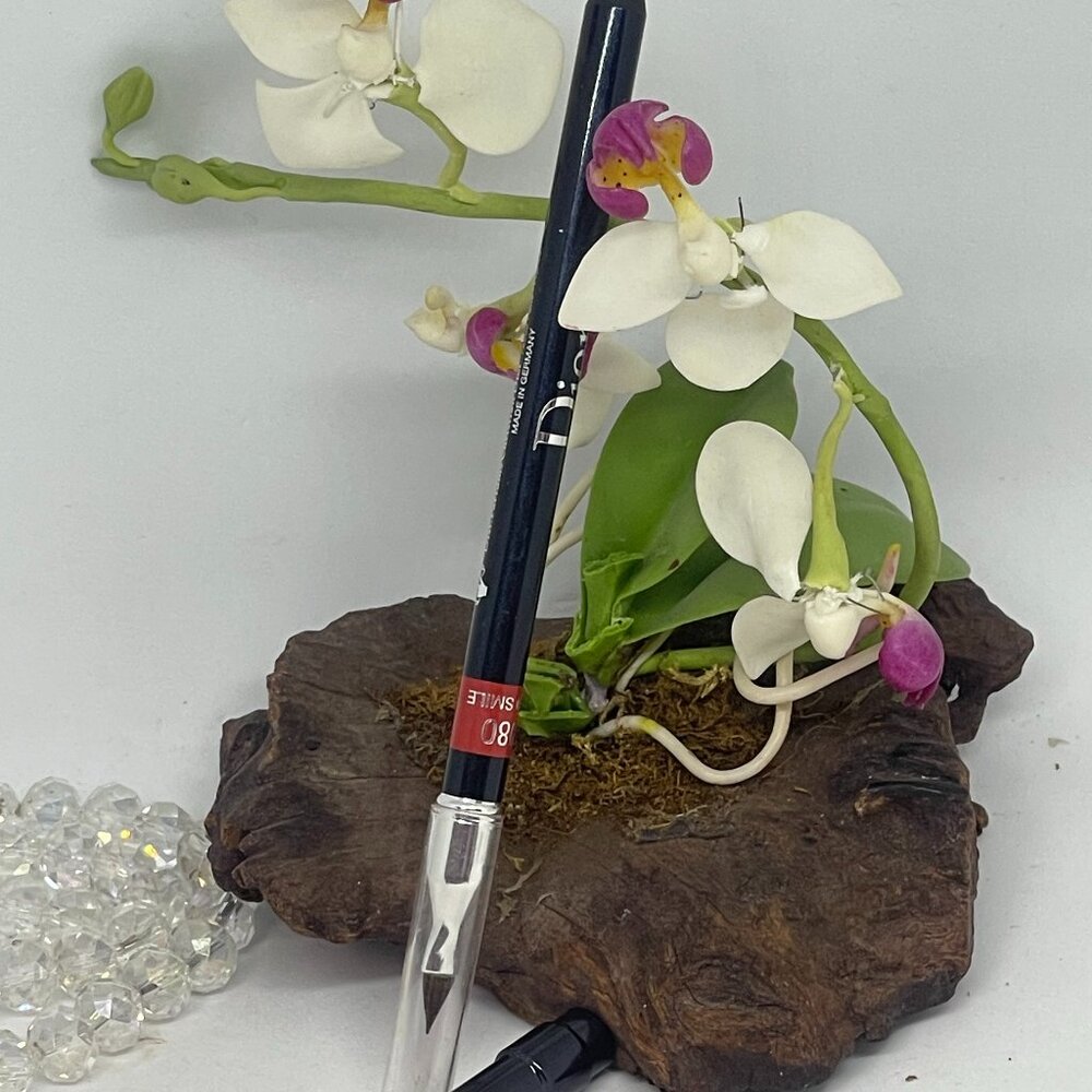 Dior Crayon Contour Levres Lip Liner Pencil w/ Brush - 080 Red Smile - New